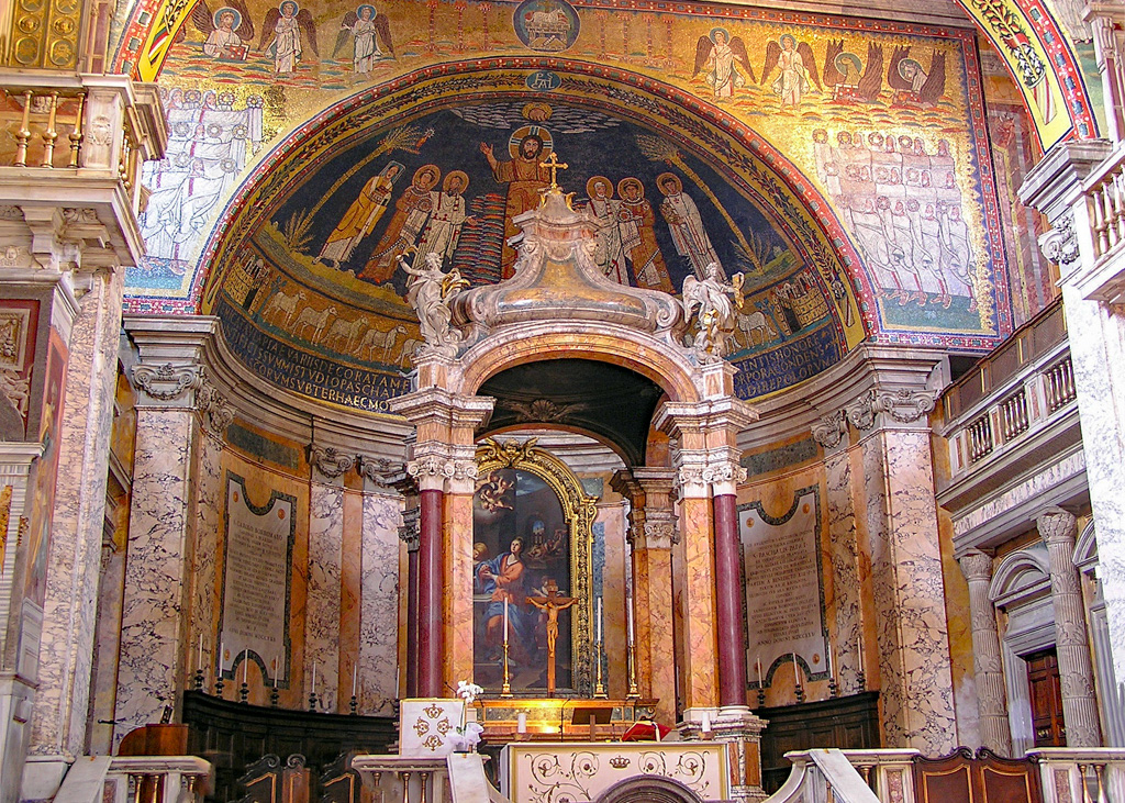 Basilica Santa Maria Maggiore Altar_Rome_Italy