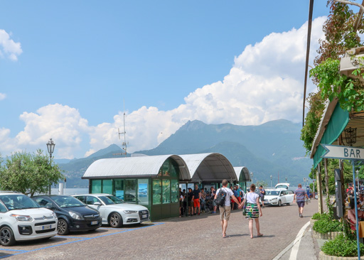Stazione Ferry Varenna, Lake Como, Italy