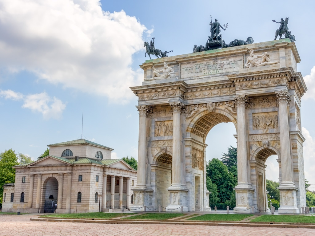 Arco della Pace, Milan, Italy