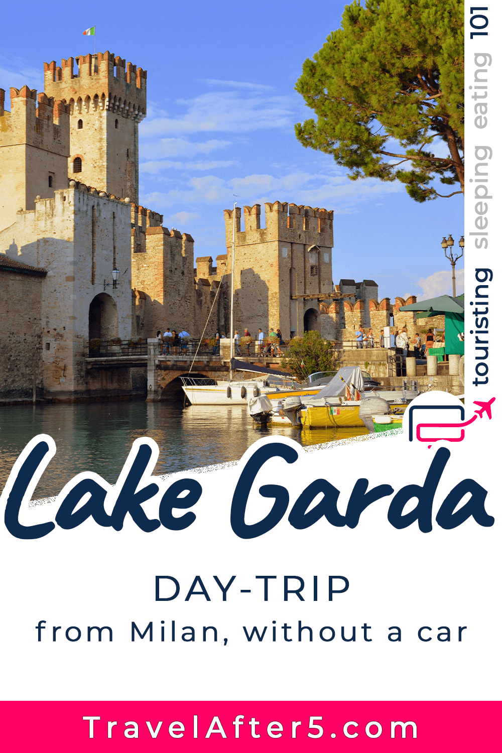 Pinterest Pin_Lake Garda Day-Trip, by Travel After 5