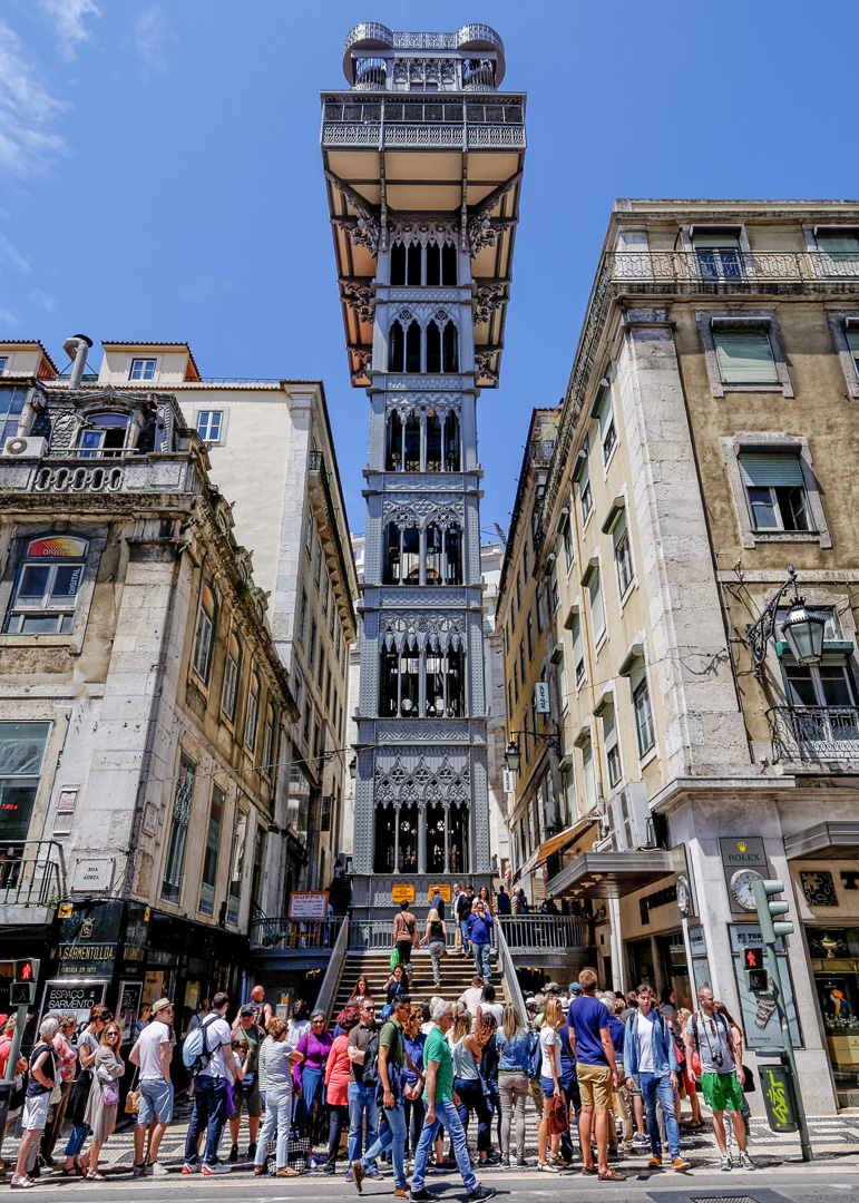 Elevador da Santa Justa, Lisbon, Portugal