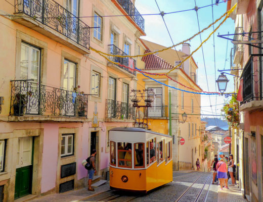 Elevador da Bica, Lisbon, Portugal