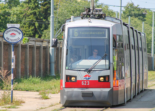 Vienna Tram Line 6