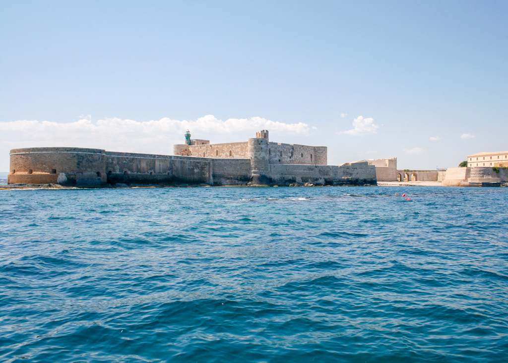 Castello Maniace, Ortigia, Siracusa, Sicilia, Italia
