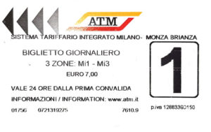 Milan Biglietto Giornaliero_New Tariff System 2019