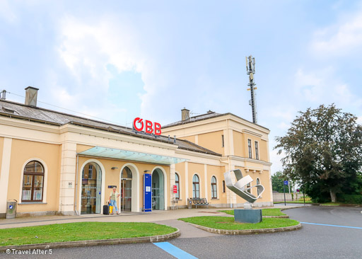 Melk Bahnhof, Melk, Austria, by Travel After 5