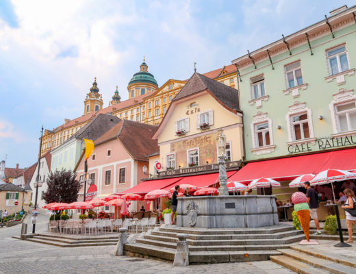 Rathausplatz, Melk, Austria, by Travel After 5