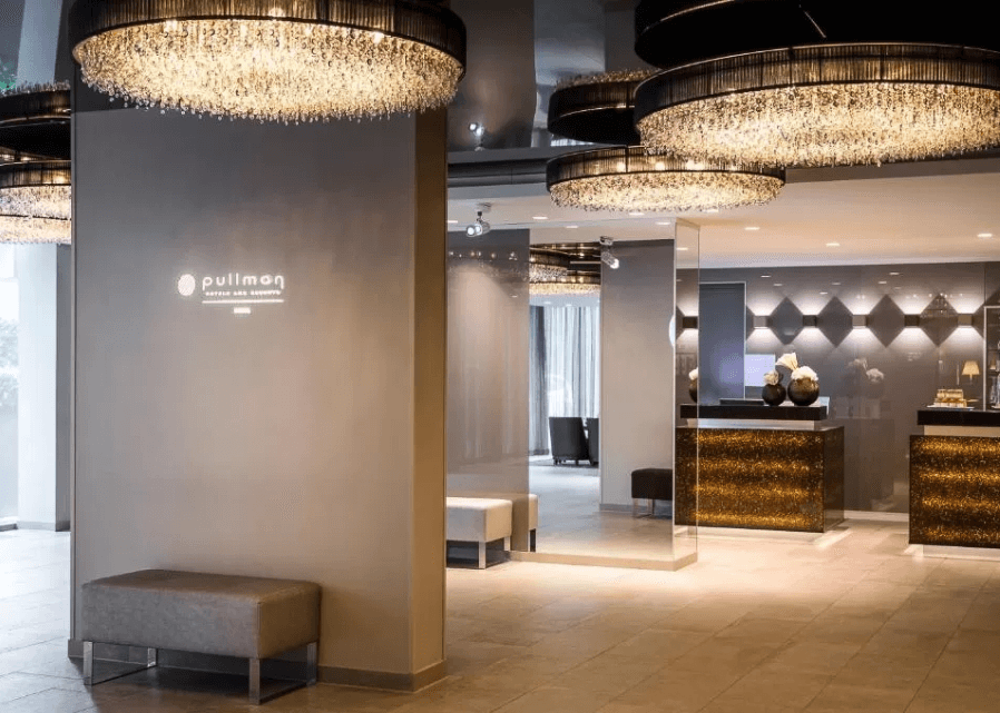 reception at pullman munich hotel