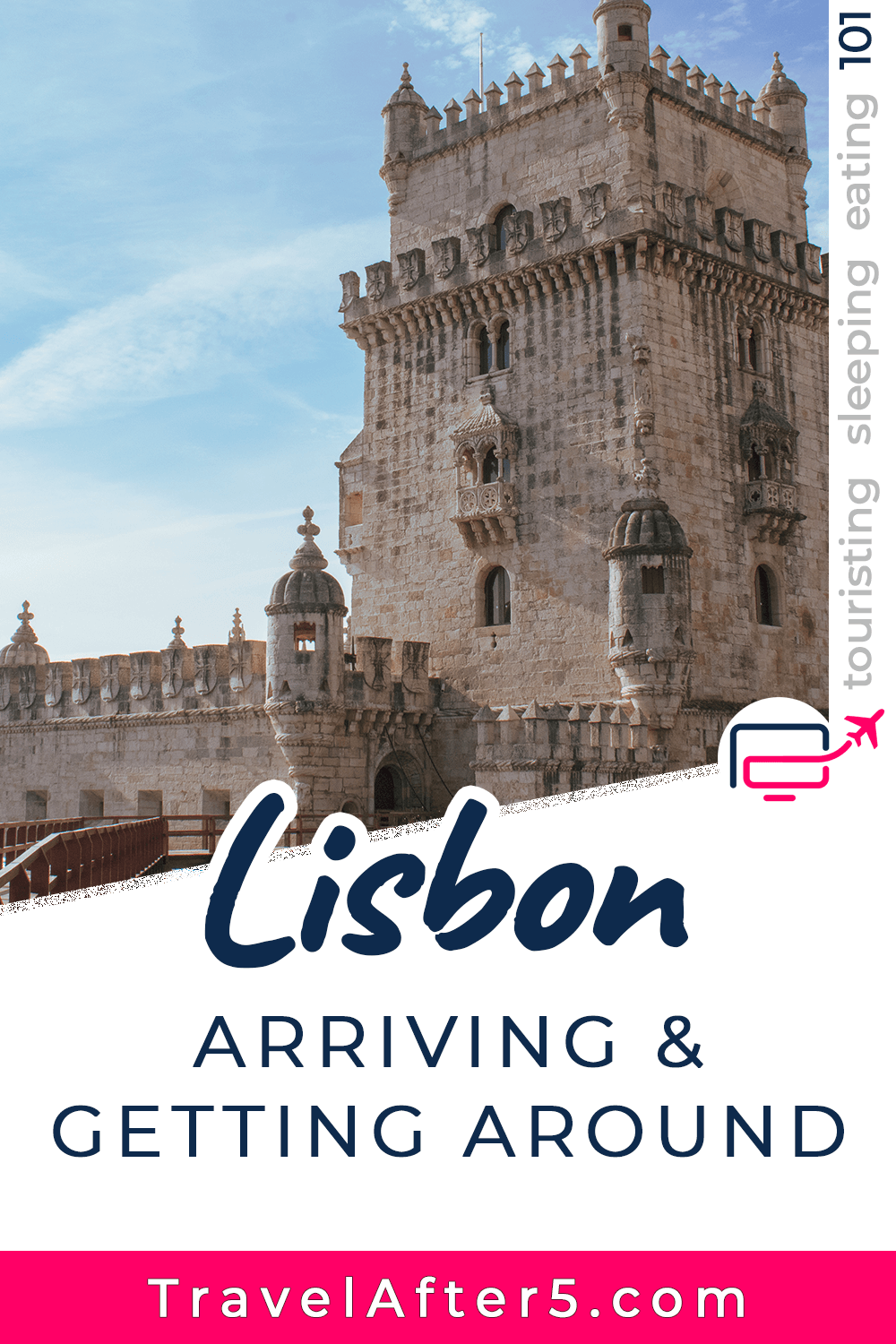 Pinterest Pin to Madrid 101, Arriving & Getting Around, by Travel After 5