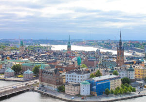 Stockholm Aerial View, Sweden